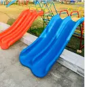 Playing equipments - Standard double slide 
