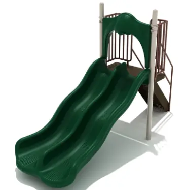 Playing equipments - Double Wave slide 