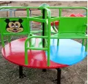 Playing equipments - 4 seater Merry-Go-Round  