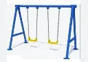 Playing equipments - 2 Seater Swing FRP Pata 