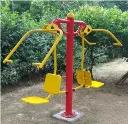 Open Gym Equipment - Seated Puller-Double 