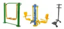 Open Gym Equipment - Air Walker + Leg Press + Standing Twister 