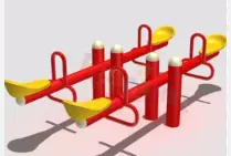 Playing equipments - Double Bar SEE- SAW  