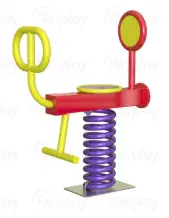 Playing equipments - Single Seater Spring Rider  