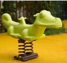 Playing equipments - 2 seater Gator Spring Rider 
