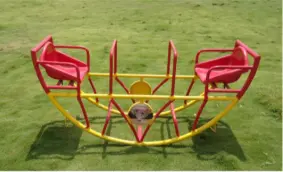 Playing equipments - 2 Seater Boat Shape Sea-Saw