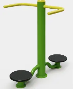 Open Gym Equipment - Double Standing Twister 
