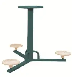 Open Gym Equipment - Triple Twister Standing  