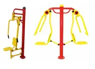 Open Gym Equipment - Chest Press + Seated Puller 
