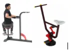 Open Gym Equipment - Cycle + Twister Seated 